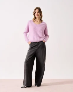 Absolut Cashmere Soeli<DAMES V-Hals|100% Kasjmier