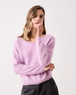Absolut Cashmere Soeli<DAMES V-Hals|100% Kasjmier