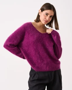 Absolut Cashmere Soeli<DAMES V-Hals|100% Kasjmier