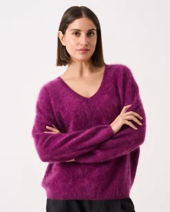 Absolut Cashmere Soeli<DAMES V-Hals|100% Kasjmier