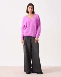 Absolut Cashmere Soeli<DAMES V-Hals|100% Kasjmier