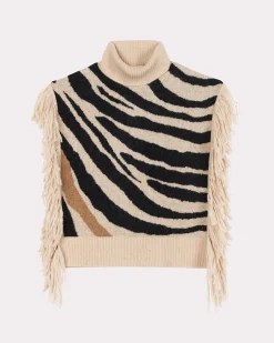 Absolut Cashmere Spike<DAMES Poncho'S
